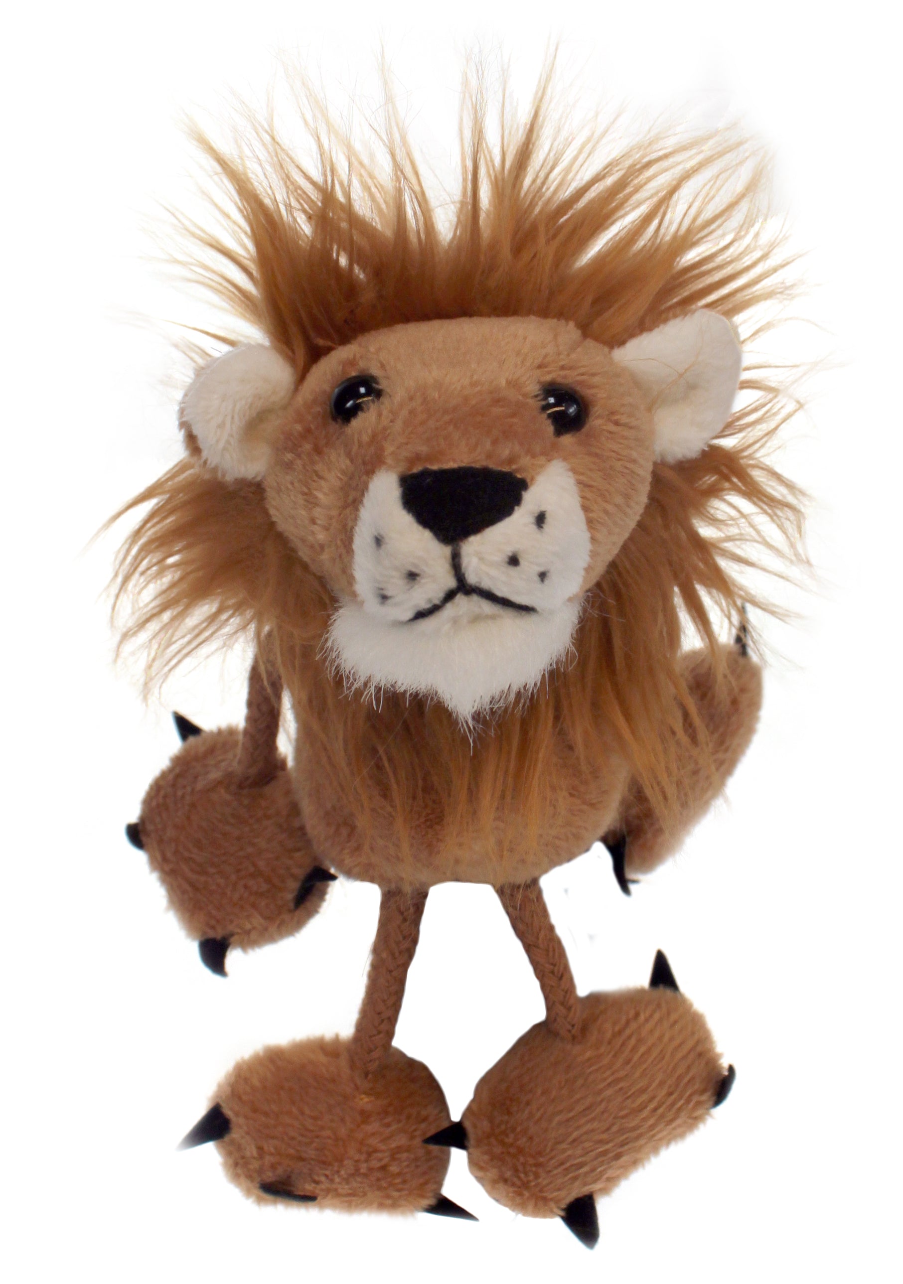 Marionnette à main lion